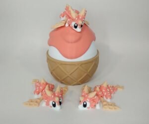 Pack PliVerse: Dragones Fiebre de Azúcar y su Huevo Helado