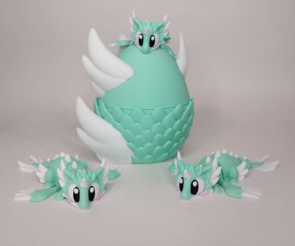 Pack PliVerse: Huevo y Dragones Celestiales Flexibles