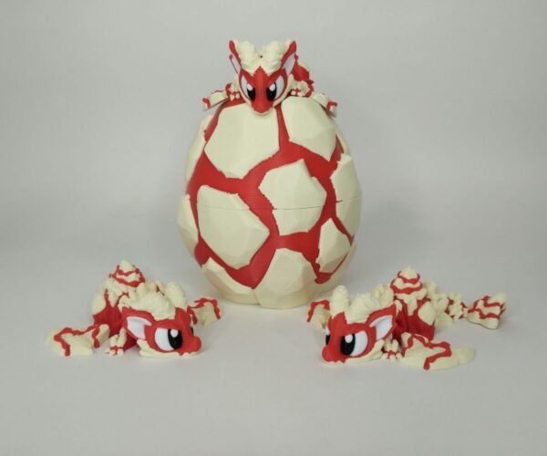 Pack PliVerse: Huevo y Dragones de Lava Flexibles