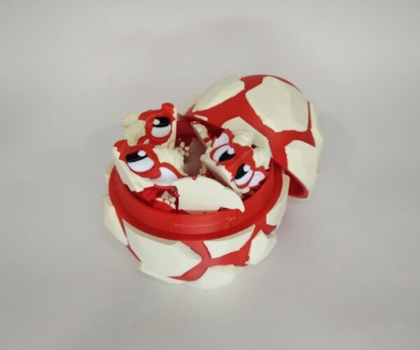 Pack PliVerse: Huevo y Dragones de Lava Flexibles