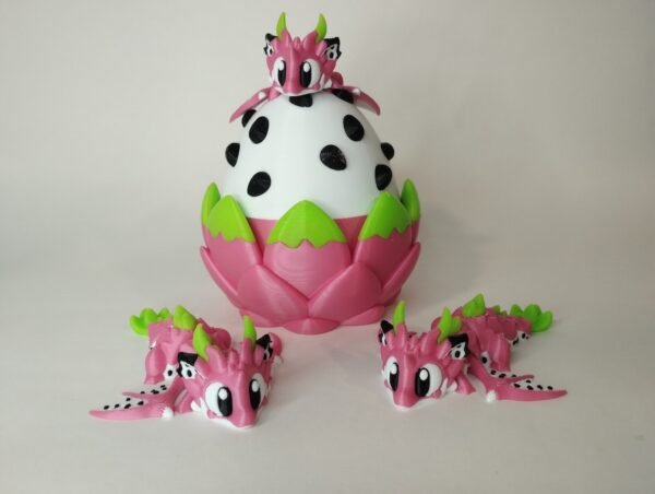 Pack PliVerse: Huevo y Dragones Fruit Flexibles