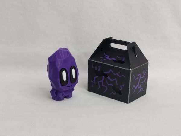 Mini Roca Obsidiana BLOB 3D