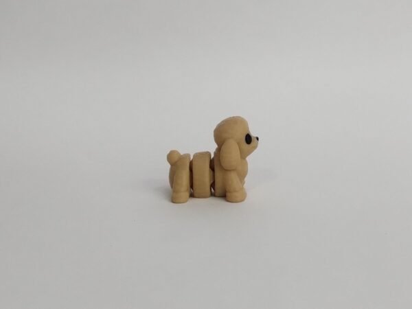 Tiny Caniche Benji Flexible 3D