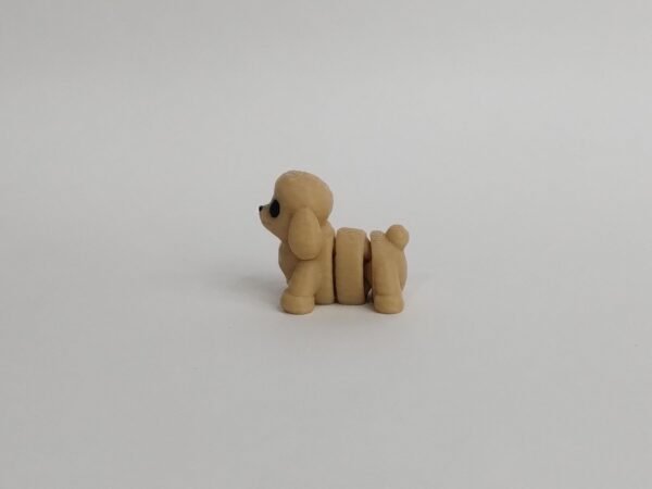 Tiny Caniche Benji Flexible 3D