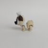 Perro Pug Chef Flexible 3D