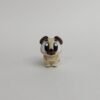 Perro Pug lexible 3D