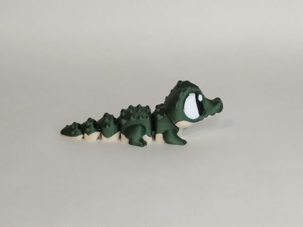 Cocodrilo Flexible 3D