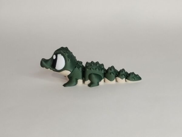 Cocodrilo Flexible 3D