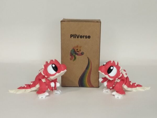 Bebé Velociraptor Flexible 3D