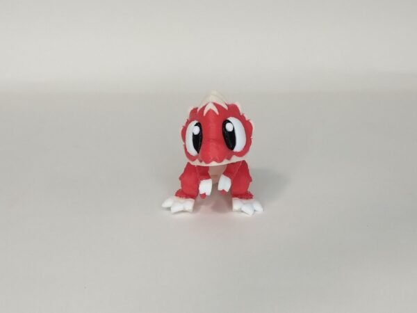 Bebé Velociraptor Flexible 3D