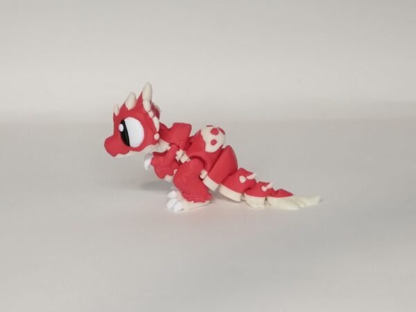 Bebé Velociraptor Flexible 3D