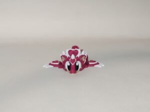 Dragón Corazón Flexible 3D